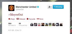 Неизвестные взломали твиттер «Манчестер Юнайтед»