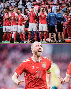 A real hero! 1100 days ago Eriksen survived death on the field, and yesterday he scored a goal at Euro 2024