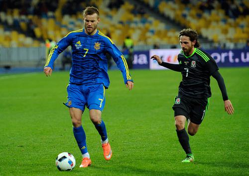 Сборная Украины обыграла в товарищеском матче Уэльс