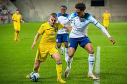 Euro 2025 (U-21) qualification. England (U-21) - Ukraine (U-21) - 2: 1. Mikhavko scored a goal (VIDEO)