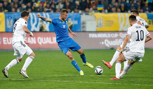 Отбор ЧМ-2022. Украина — Босния и Герцеговина — 1:1. Обзор матча, статистика