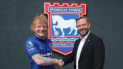 Berühmter Sänger Ed Sheeran wird Miteigentümer von Ipswich