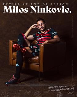 "Western Sydney have announced the departure of Milos Ninkovic
