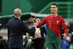 Roberto Martinez: "The Portuguese national team has no dependence on Ronaldo"