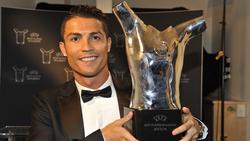 Криштиану Роналду во второй раз назван Лучшим футболистом Европы