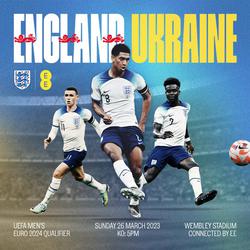 Официально. Сборная Англии примет сборную Украины в отборе на Евро-2024 на «Уэмбли»