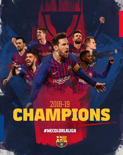 «Барселона» — 26-кратный чемпион Испании